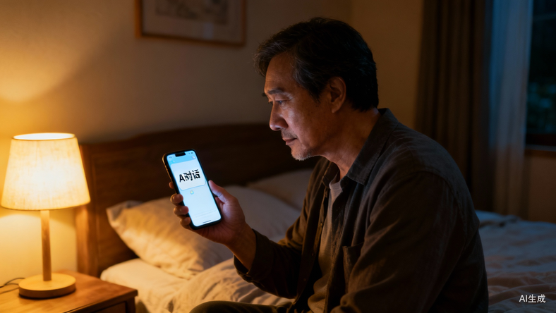 中年人的怕与爱,AI接住了